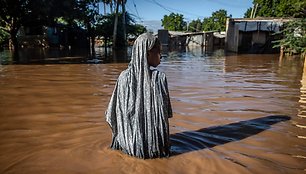 Potvyniai Kenijoje / LUIS TATO / AFP