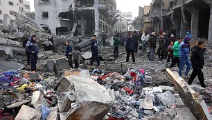 Gazos Ruožas / OMAR AL-QATTAA / AFP