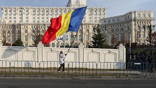 Rumunijos vėliava / INQUAM PHOTOS/George Calin / via REUTERS