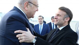 E. Macronas Libane / Dalati Nohra / via REUTERS