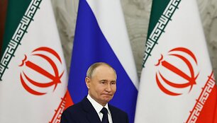 Rusijos prezidentas Vladimiras Putinas / EVGENIA NOVOZHENINA / AFP