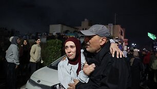 Paleista i&scaron; Izraelio kalėjimo palestinietė / ZAIN JAAFAR / AFP