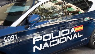 Ispanijos policijos automobilis / Clara Margais / dpa/picture-alliance