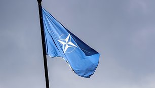 NATO vėliava / Dominika Zarzycka / ZUMAPRESS.com