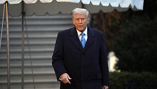 JAV prezidentas Donaldas Trumpas / Yuri Gripas - Pool via CNP / POOL via CNP/INSTARimages.com