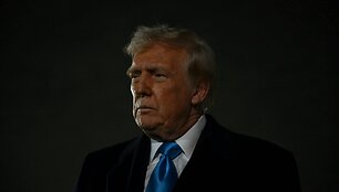 Jungtinių Valstijų prezidentas Donaldas Trumpas / JIM WATSON / AFP