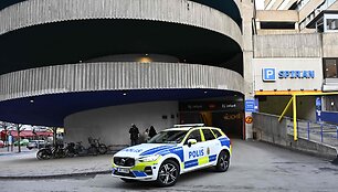 &Scaron;vedijos policija / ANDERS WIKLUND / AFP