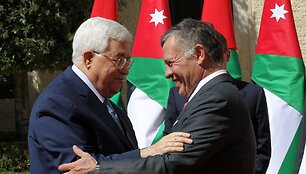 M. Abbasas su Abdullah II / POOL / REUTERS