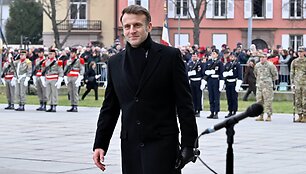 Emmanuelis Macronas / NICOLAS ROSES -POOL/SIPA / NICOLAS ROSES -POOL/SIPA
