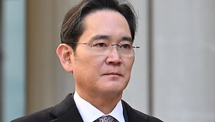 &bdquo;Samsung Electronics&ldquo; vadovas Lee Jae-yongas / JUNG YEON-JE / AFP