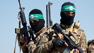 &bdquo;Hamas&ldquo; kovotojai / IBRAHEEM ABU MUSTAFA / REUTERS
