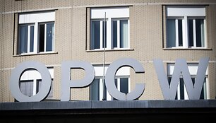 Cheminio ginklo uždraudimo organizacija / EVERT-JAN DANIELS / AFP