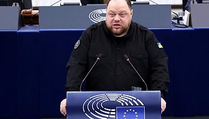 Ruslanas Stefančiukas Europos Parlamente (EP) / FREDERICK FLORIN / AFP