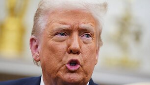 JAV prezidentas Donaldas Trumpas / Nathan Howard / REUTERS