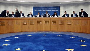 Europos žmogaus teisių teismas / FREDERICK FLORIN / AFP