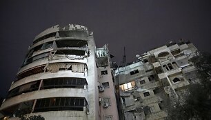 Smūgis Beirute / Hussein Malla / AP