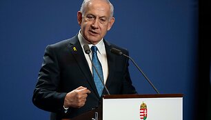 Benjaminas Netanyahu / Denes Erdos / AP