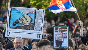 Protestai Serbijoje / SPASA DAKIC/SIPA / SPASA DAKIC/SIPA