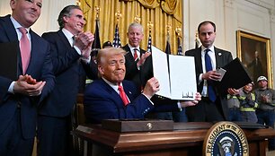 Donaldas Trumpas / SAUL LOEB / AFP