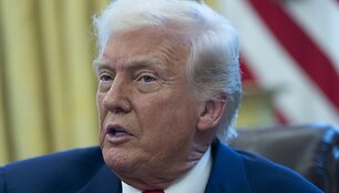 Donaldas Trumpas / Chris Kleponis - Pool via CNP / picture alliance / Consolidated News Photos