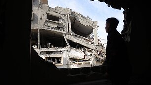 Gazos Ruožas / BASHAR TALEB / AFP