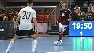 Salės futbolo kadras / IMAGO/Herbertz / Nico Herbertz / IMAGO/Nico Herbertz