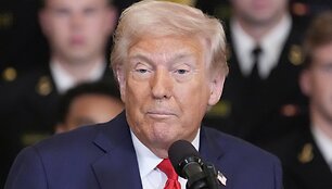 JAV prezidentas Donaldas Trumpas / Alex Brandon / AP