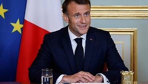 Emmanuelis Macronas / LUDOVIC MARIN / AFP