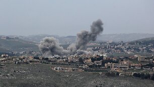 Izraelio smūgiai Libanui / Taher Abu Hamdan / ZUMAPRESS.com