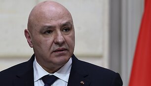 Libano prezidentas Josephas Aounas / Sarah Meyssonnier / AP