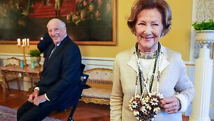 Sonja su Haraldu V / LISE AASERUD / AFP