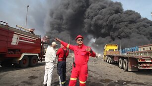 Sprogimas Irane / Islamic Republic Of Iran News / ZUMAPRESS.com