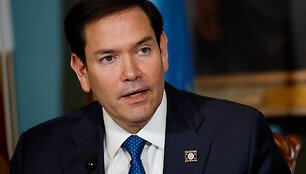 JAV valstybės sekretorius Marco Rubio / KEVIN DIETSCH / Getty Images via AFP
