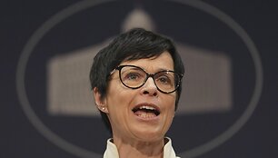 Europos Sąjungos (ES) plėtros komisarė Marta Kos / Darko Vojinovic / AP