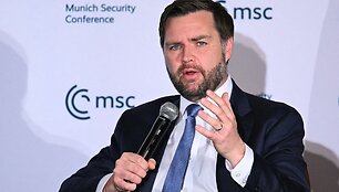 J. D. Vance'as / MANDEL NGAN / AFP