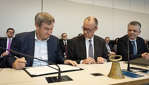 CDU/CSU vadovai / IMAGO/ESDES.Pictures