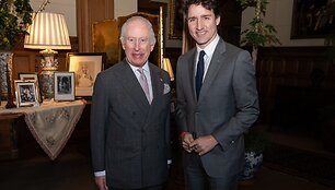 Karalius Charlesas III susitiko su kanadiečių ministru pirmininku J. Trudeau / Pool / ZUMAPRESS.com