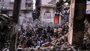 Gazos Ruožas / BASHAR TALEB / AFP