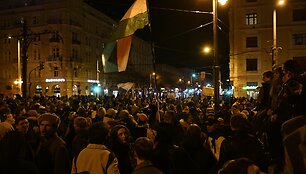 Protestas Vengrijoje / Szilard Koszticsak / AP