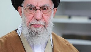 Irano auk&scaron;čiausiasis lyderis ajatola Ali Khamenei / Iranian Supreme Leader'S Office / ZUMAPRESS.com