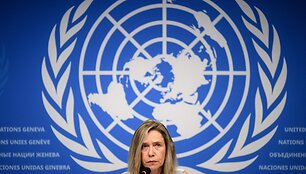 PMO vadovė Celeste Saulo / FABRICE COFFRINI / AFP