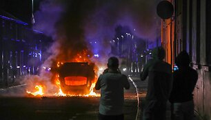 Smurtas &Scaron;iaurės Airijoje / PAUL FAITH / AFP