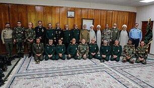 Irano pareigūnai / Iranian Army Office / ZUMAPRESS.com