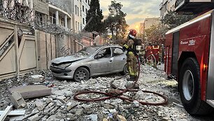 Po Izraelio smūgių Teherane / MEGHDAD MADADI / AFP