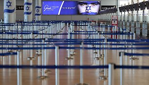 Izraelio Ben Guriono tarptautinis oro uostas / JACK GUEZ / AFP