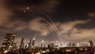 Irano ir Izraelio konfliktas / MENAHEM KAHANA / AFP