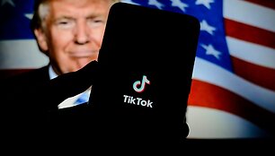 Donaldas Trumpas ir &bdquo;TikTok&ldquo; / Adriana Adie / ZUMAPRESS.com