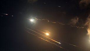 Irano raketos / JACK GUEZ / AFP