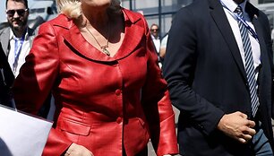 Marine Le Pen ir Jordanas Bardella / Stephane Lemouton/SIPA / Stephane Lemouton/SIPA