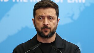 Volodymyras Zelenskis / FREDERICK FLORIN / AFP